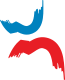 Wikimania (blue-red).svg