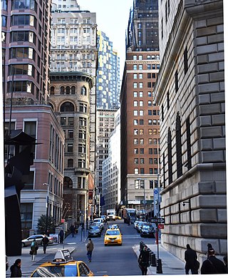 <span class="mw-page-title-main">William Street (Manhattan)</span> Street in Manhattan, New York