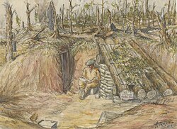 William Topham - An Artist's Home on the Somme.jpg