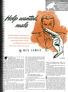 <span class="mw-page-title-main">Help Wanted, Male</span> Short story by Rex Stout