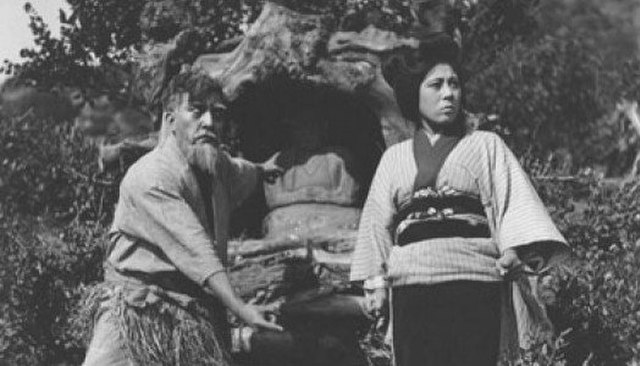 Sessue Hayakawa and Tsuru Aoki in The Wrath of the Gods