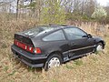 Wrecked Honda CRX, Rear Right corner