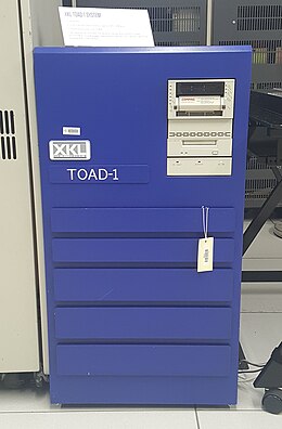 TOAD-1 unit on display at the Living Computer Museum in Seattle, WA XKL Toad 1.jpg