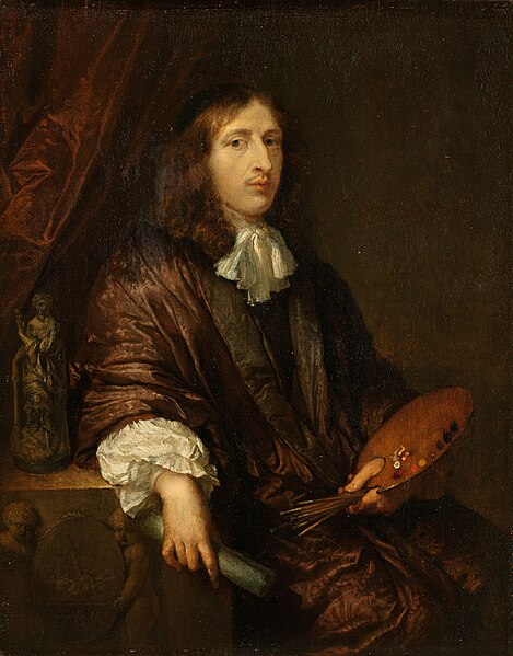 File:Zelfportret Caspar Netscher - Rijksmuseum SK-A-2666.jpg