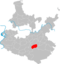 Situació de Zuzenhausen dins del districte de Rhein-Neckar