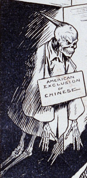 File:"American Exclusion of Chinese"- ChineseExclusionSkeletonCartoon (cropped).jpg