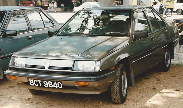 The first generation Proton Saga. More than 1.2 million units were sold between 1985 and 2008.