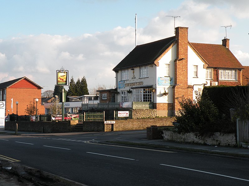 File:'The Eagle and Hind' public house - geograph.org.uk - 1717644.jpg