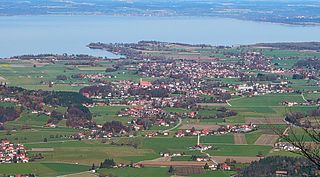 Übersee Place in Bavaria, Germany