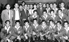 Đội tuyển bóng đá quốc gia Việt Nam Cộng Hòa tại Thái Lan vào năm 1959.