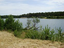 Danau Biru, Ketovsky Kabupaten