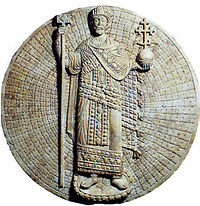 Emperador Juan II Comneno (1110-1118).  Mármol, Dumbarton Oaks, Washington.