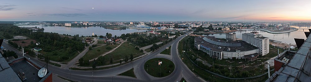 Вид на центр города, 2012 год.
