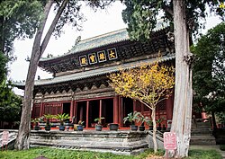 Bao'en Temple in Pingwu County
