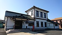 已停止營運的加悅鐵道加悅車站