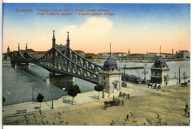 File:13280-Budapest-1911-Franz Josefs Brücke-Brück & Sohn Kunstverlag.jpg