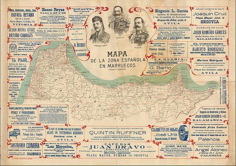 File:1920 map of Spanish Morocco.jpg