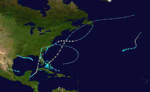 1946: Atlantic furicane season summary map.png