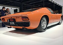 1968_Lamborghini_Miura_P400_from_1969_'The_Italian_Job'_-_Grand_Basel_2018._(Ank_Kumar)_02