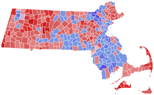 1978 Massachusetts Gubernatorial Election by Town.svg