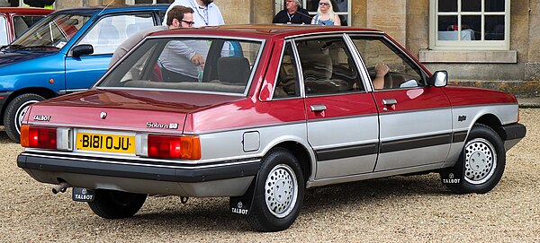 1985 Talbot Solara Rapier