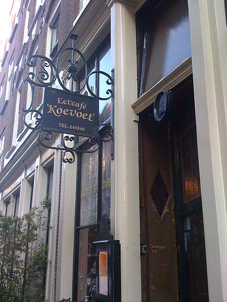 File:2009 sign Restaurant Koevoet Amsterdam 3781777450.jpg