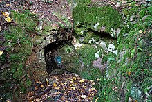 Plancher-les-Mines'de maden girişi.