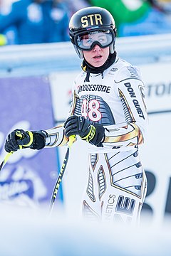 2017 Audi FIS Ski Weltcup Garmisch -Partenkirchen Damen - Ester Ledecka - do 2eight - 8SC8527.jpg