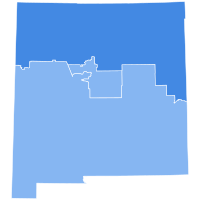 2018 Americké volby do Sněmovny v Novém Mexiku. Svg