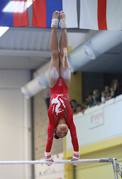 File:2019-11-30 OHC Liberec 2019 WAG Apparatus finals Uneven bars (Martin Rulsch) 065.jpg