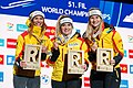 * Nomination Luge, World Championships Oberhof: Award Ceremony, Julia Taubitz (GER), Anna Berreiter (GER), Dajana Eitberger (GER). By --Stepro 19:19, 21 April 2023 (UTC) * Promotion  Support Very good quality. --Augustgeyler 19:28, 21 April 2023 (UTC)