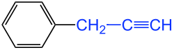 3-propynyl Benzene V.5.svg