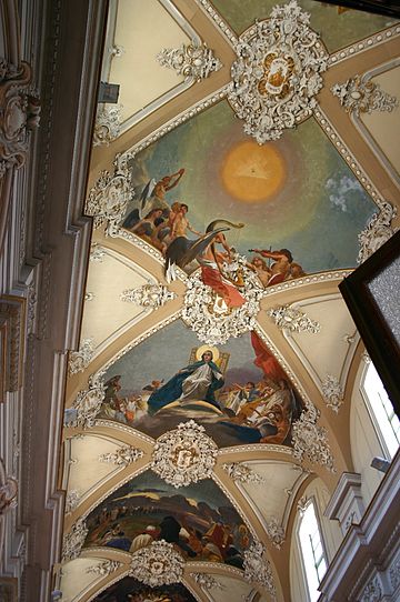 File:3579 - Catania - Giuseppe Sciuti (1834-1911), Soffitto della Collegiata - Foto Giovanni Dall'Orto, 5-July-2008.jpg