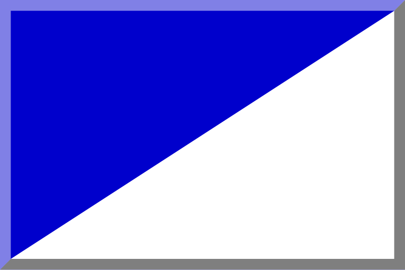 600px Blu e Bianco diagonale.svg