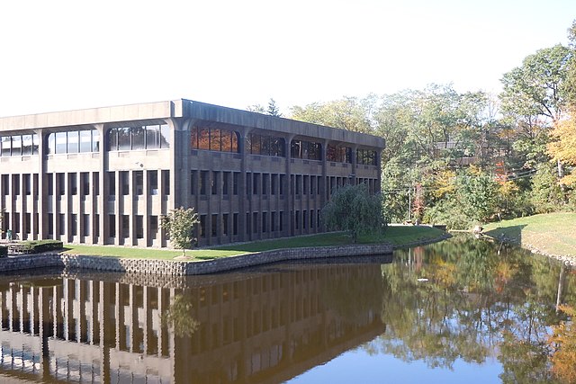 A&P's final headquarters, now demolished and replaced with an upscale townhome development, in Montvale, New Jersey