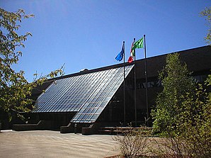 Edifício principal da Universidade Athabasca