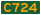 AUS Alphanumeric Route C724.svg