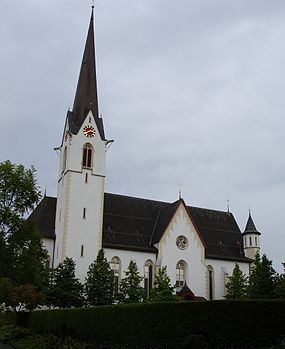 Preĝejo de la municipo Abtwil en la komunumo Gaiserwald