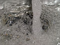 Aerated water
