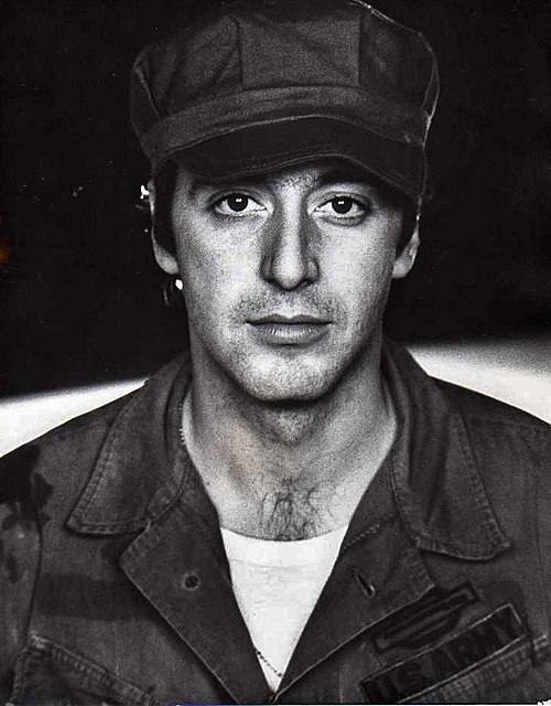Pacino in the play The Basic Training of Pavlo Hummel in 1977