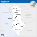 Albania - Location Map (2013) - ALB - UNOCHA.svg