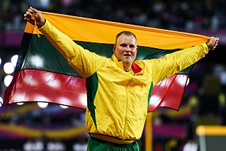 <span class="mw-page-title-main">Andrius Gudžius</span> Lithuanian discus thrower