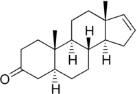 Skeletal formula of androstenone