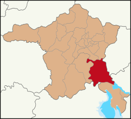 Distretto di Bala – Mappa