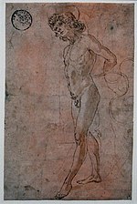 Antonio del pollaiolo, san sebastiano, c. 1475 (dusseldorf, muzeu kunstpalast) .JPG