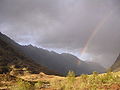 Rainbow across Glencoe