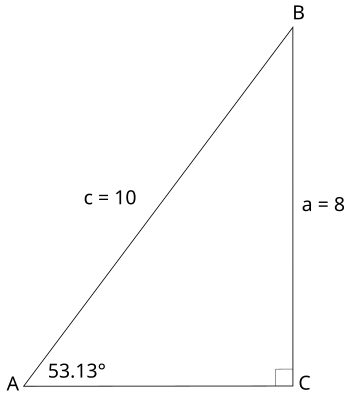 Applications of Right Triangle Trigonometry Example 1.svg