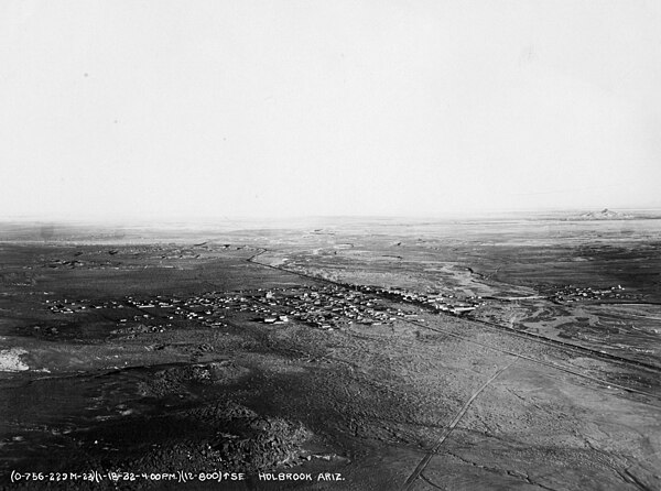 View of Holbrook, 1940s