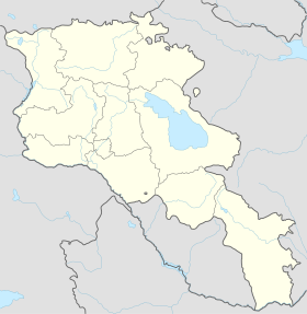 Ečmijadzin na karti Armenije
