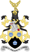Coat of arms of County of Powys